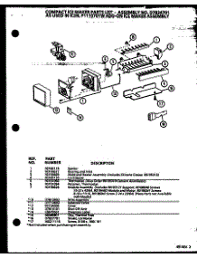 (Ic3n / P1110701w) parts for Amana Top-Mount Refrigerator TQ22NB-P1114001W from AppliancePartsPros.com