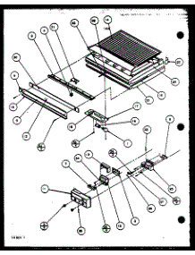 Controls (Tq18qbw / P1111305ww) (Tq18qbg / P1111305wg) (Tq18qbl / P1111305wl) (Tq18qbw / P1111306ww) (Tq18qbl / P1111306wl) (Tq18qbg / P1111306wg) (Tq18qb2w / P1111309ww) (Tq18qb2l / P1111309wl) (Tq20qbg / P1111603wg) (Tq20qbl / P1111603wl) (Tq20qbw / P1111603ww) (Tq20qbw / P111 parts for Amana Top-Mount Refrigerator TQ22QBG-P1114801WG from AppliancePartsPros.com