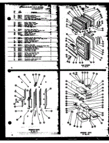 Door Assembly 17 Cu. Ft. parts for Amana Top-Mount Refrigerator TR15G-A-P60101-12WA from AppliancePartsPros.com