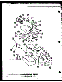 Interior Parts 16 Cu. Ft. (T16j / P60236-9W) (T16j-C / P60236-9Wc) (T16j-Ag / P60236-9Wg) (T16j-A / P60236-9Wa) (Tr16j-C / P60236-10Wc) (Tr16j-A / P60236-10Wa) (Tr16j / P60236-10W) (Tr16j-Ag / P60236-10Wg) (Et16j-C / P60236-15Wc) (Et16j-A / P60236-15Wa) (Et16j / P60236-15W) (E parts for Amana Top-Mount Refrigerator TR16J-AG-P60236-10WG from AppliancePartsPros.com