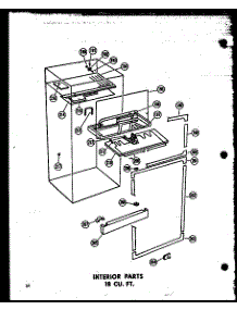Interior Parts 18 Cu. Ft. (Etm18j / P60236-16W) (Etm18j-Ag / P60236-16Wg) (Etm18j-C / P60236-16Wc) (Etm18j-A / P60236-16Wa) (Tm18j-A / P60236-11Wa) (Tm18j-C / P60236-11Wc) (Tm18j-Ag / P60236-11Wg) (Tm18j / P60236-11W) (Tc18j / P60236-12W) (Tc18j-C / P60236-12Wc) (Tc18j-Ag / P6 parts for Amana Top-Mount Refrigerator TR16J-AG-P60236-10WG from AppliancePartsPros.com