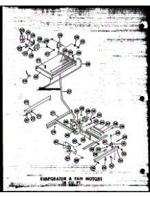 Evaporator & Fan Motors 18 Cu. Ft. (Tm18w / P60303-35W) (Tm18w-C / P60303-35Wc) (Tm18w-A / P60303-35Wa) (Tm18w-Ag / P60303-35Wg) (Tm18w / P60303-40W) (Tm18w-A / P60303-40Wa) (Tm18w-C / P60303-40Wc) (Tm18w-Ag / P60303-40Wg) (Tc18w-C / P60303-36Wc) (Tc18w-A / P60303-36Wa) (Tc1 parts for Amana Top-Mount Refrigerator TR16W-A-P60303-55WA from AppliancePartsPros.com
