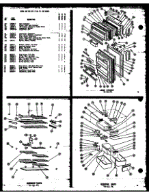 Door Assembly 19 Cu. Ft. (Tr19g / P60109-1W) (Tr19g-C / P60109-1Wc) (Tr19g-Ag / P60109-1Wg) (Tr19g-A / P60109-1Wa) (Td19g / P60109-2W) (Td19g-C / P60109-2Wc) (Td19g-Ag / P60109-2Wg) (Td19g-A / P60109-2Wa) parts for Amana Top-Mount Refrigerator TR17G-P60101-4W from AppliancePartsPros.com
