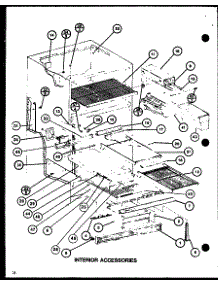 Interior Accessories (Tm20h / P7711011w) (Tm20h / P7711012w) (Tr20h / P7711013w) (Tr20h / P7711014w) (Tc20h / P7711015w) (Tc20h / P7711016w) parts for Amana Top-Mount Refrigerator TR18H-P7711008W from AppliancePartsPros.com