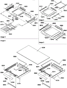 Shelving Assemblies parts for Amana Top-Mount Refrigerator TR18TE-P1303102WE from AppliancePartsPros.com