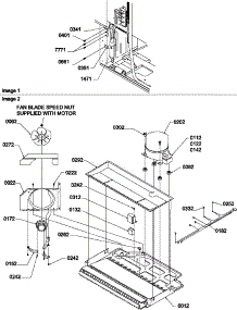 Machine Compartment parts for Amana Top-Mount Refrigerator TR18TL-P1303102WL from AppliancePartsPros.com