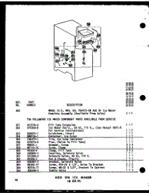 Add On Ice Maker 18 Cu. Ft. (Tci18b-G / P73500-10Wg) (Tci18b-A / P73500-10Wa) (Tci18b-C / P73500-10Wc) (Tci18b-L / P73500-10Wl) (Tci18b / P73500-10W) (Tmi18b-C / P73500-11Wc) (Tmi18b / P73500-11W) (Tmi18b-A / P73500-11Wa) (Tmi18b-L / P73500-11Wl) (Tmi18b-G / P73500-11Wg) (Td parts for Amana Top-Mount Refrigerator TR20B-P73500-8W from AppliancePartsPros.com