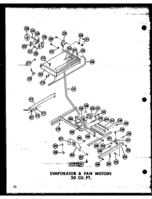 Evaporator & Fan Motors 20 Cu. Ft. (Tr20j / P60178-5W) (Tr20j-C / P60178-5Wc) (Tr20j-Ag / P60178-5Wg) (Tr20j-A / P60178-5Wa) (Td20j / P60178-6W) (Td20j-C / P60178-6Wc) (Td20j-Ag / P60178-6Wg) (Td20j-A / P60178-6Wa) parts for Amana Top-Mount Refrigerator TR20J-A-P60178-5WA from AppliancePartsPros.com