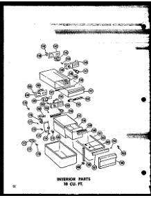 Interior Parts 18 Cu. Ft. (Etm18j / P60178-8W) (Tm18j / P60178-3W) (Tm18j-A / P60178-3Wa) (Tm18j-C / P60178-3Wc) (Tm18j-Ag / P60178-3Wg) (Tc18j-C / P60178-4Wc) (Tc18j / P60178-4W) (Tc18j-Ag / P60178-4Wg) (Tc18j-A / P60178-4Wa) parts for Amana Top-Mount Refrigerator TR20J-P60178-5W from AppliancePartsPros.com