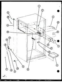 (Tri20k / P7791132w) (Tri20k / P7791133w) parts for Amana Top-Mount Refrigerator TR20K-P7791130W from AppliancePartsPros.com