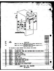 Add On Ice Maker 18 Cu. Ft. (Tm18n / P60236-29W) (Tm18n-C / P60236-29Wc) (Tm18n-Ag / P60236-29Wg) (Tm18n-A / P60236-29Wa) (Tm18n / P60236-44W) (Tm18n-Ag / P60236-44Wg) (Tm18n-C / P60236-44Wc) (Tm18n-A / P60236-44Wa) (Tc18n-A / P60236-31Wa) (Tc18n-C / P60236-31Wc) (Tc18n-Ag / P parts for Amana Top-Mount Refrigerator TR20N-A-P60236-46WA from AppliancePartsPros.com