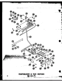 Evaporator & Fan Motors 20 Cu. Ft. (Tr20n-C / P60236-32Wc) (Tr20n-A / P60236-32Wa) (Tr20n / P60236-32W) (Tr20n-Ag / P60236-32Wg) (Tr20n / P60236-46W) (Tr20n-C / P60236-46Wc) (Tr20n-Ag / P60236-46Wg) (Tr20n-A / P60236-46Wa) (Td20n / P60236-33W) (Td20n-C / P60236-33Wc) (Td20n- parts for Amana Top-Mount Refrigerator TR20N-AG-P60236-46WG from AppliancePartsPros.com