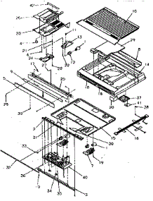 Divider Block parts for Amana Top-Mount Refrigerator TR21S4E-P1196103WE from AppliancePartsPros.com