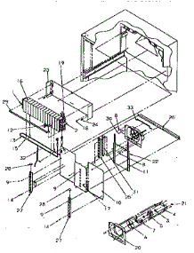 Evaporator Area parts for Amana Top-Mount Refrigerator TR21S4L-P1196103WL from AppliancePartsPros.com