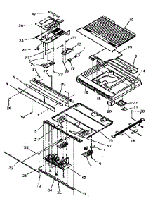 Divider Block parts for Amana Top-Mount Refrigerator TR21S4W-P1196104WW from AppliancePartsPros.com