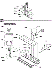 Machine Compartment parts for Amana Top-Mount Refrigerator TR21V2E-P1316001WE from AppliancePartsPros.com