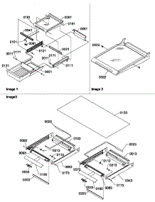 Shelving Assemblies parts for Amana Top-Mount Refrigerator TR21V2L-P1316001WL from AppliancePartsPros.com