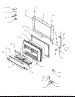 Freezer Door Assembly (Tr22s4 / P1196201we) (Tr22s4 / P1196201wl) (Tr22s4 / P1196201ww) (Tr25s5 / P1196401we) (Tr25s5 / P1196401wl) (Tr25s5 / P1196401ww) (Tri22s4 / P1196301we) (Tri22s4 / P1196301wl) (Tri22s4 / P1196301ww)