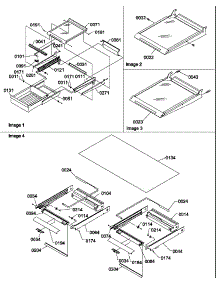 Shelving Assemblies parts for Amana Top-Mount Refrigerator TR25V2L-P1316101WL from AppliancePartsPros.com