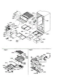 Interior / Drain Block / Control Assy. parts for Amana Top-Mount Refrigerator TR25V2L-P1316102WL from AppliancePartsPros.com
