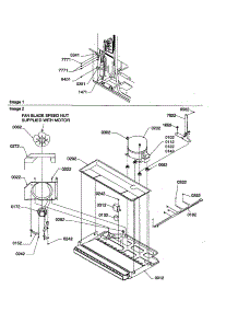 Machine Compartment parts for Amana Top-Mount Refrigerator TR25V2W-P1316102WW from AppliancePartsPros.com
