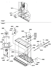 Machine Compartment parts for Amana Top-Mount Refrigerator TR518ITVW-P1180806WW from AppliancePartsPros.com