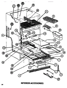 Interior Accessories (Tr520m1 / P7816007w) parts for Amana Top-Mount Refrigerator TR520M1-P7816007W from AppliancePartsPros.com