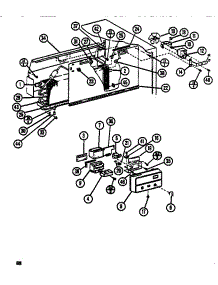 Functional (Ref / Frz) parts for Amana Top-Mount Refrigerator TR520N1-P1109802W from AppliancePartsPros.com