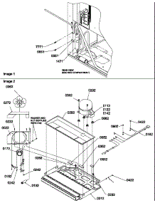 Machine Compartment parts for Amana Top-Mount Refrigerator TR521VW-P1322601WW from AppliancePartsPros.com