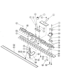 Cutter Bar Assembly parts for Troy-Bilt Gas Walk-Behind Mower TRAILBLAZER Y0000100 AND UP from AppliancePartsPros.com