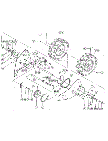 Wheel Drive Mechanism / Wheels parts for Troy-Bilt Gas Walk-Behind Mower TRAILBLAZER Y0000100 AND UP from AppliancePartsPros.com