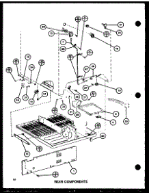 Rear Components (Trg20j / P7739018w) parts for Amana Top-Mount Refrigerator TRG18J-P7739017W from AppliancePartsPros.com