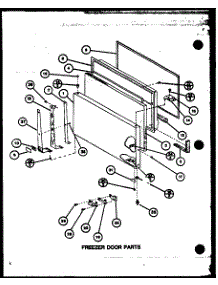 Freezer Door Parts (Tr18m / P7859225w) (Tr18m / P7859226w) (Trg18m / P7859228w) (Trg18m / P7859229w) parts for Amana Top-Mount Refrigerator TRG18M-P7859228W from AppliancePartsPros.com