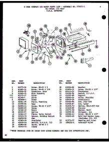 8 Cube Compact Ice Maker (Ic-3 / P76213-1W) (Ic-3H / P76213-7W) parts for Amana Top-Mount Refrigerator TRG18SPH-P7711028W from AppliancePartsPros.com