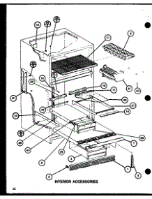 Interior Accessories (Trg20sph / P7711038w) (Trg20sph / P7711039w) parts for Amana Top-Mount Refrigerator TRG18SPH-P7711029W from AppliancePartsPros.com