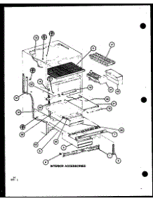 Interior Accessories (Trg18j / P7739033w) (Trgi18j / P7791103w) (Trgi18j / P7791104w) parts for Amana Top-Mount Refrigerator TRGI20J-P7791105W from AppliancePartsPros.com