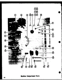 Machine Compartment Parts (T-17D-1) (T-17Ld-1) (Ti-17D-1) (Ti-17Ld-1) (Tr-17D-1) (Tr-17Ld-1) (Tri-17D-1) (Tri-17Ld-1) parts for Amana Top-Mount Refrigerator TRI-17LD-1 from AppliancePartsPros.com