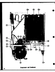 Compressor And Condenser (Tr-19D) (Tr-19Ld) (Tci-19D) (Tci-19Ld) parts for Amana Top-Mount Refrigerator TRI-17LD-1 from AppliancePartsPros.com