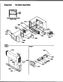 Evaporator Fan  Motor  Assembly (Tri18tl / 1303202Wl) parts for Amana Top-Mount Refrigerator TRI18TL-1303202WL from AppliancePartsPros.com