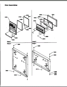 Door Assemblies (Tri18tl / 1303202Wl) parts for Amana Top-Mount Refrigerator TRI18TL-1303202WL from AppliancePartsPros.com