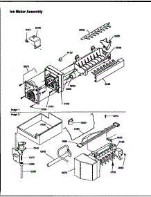 Ice Maker Assembly (Tri18tl / 1303202Wl) parts for Amana Top-Mount Refrigerator TRI18TL-1303202WL from AppliancePartsPros.com