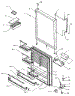 Refrigerator Door Assembly (Tx22s3e / P1196001we) (Tx22s3l / P1196001wl) (Tx22s3w / P1196001ww)
