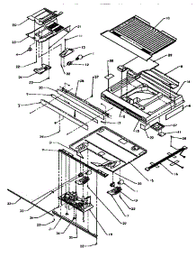 Divider Block parts for Amana Top-Mount Refrigerator TRI22S4E-P1196301WE from AppliancePartsPros.com