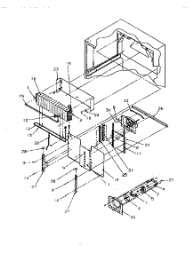 Evaporator Area parts for Amana Top-Mount Refrigerator TRI22S4L-P1196302WL from AppliancePartsPros.com