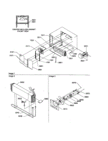 Evaporator / Fan Motor Assemblies parts for Amana Top-Mount Refrigerator TS122VE-P1306602WE from AppliancePartsPros.com