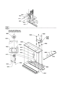 Machine Compartment parts for Amana Top-Mount Refrigerator TS122VE-P1306602WE from AppliancePartsPros.com