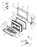 Freezer Door (Tx19r2e / P1181902we) (Tx19r2l / P1181902wl) (Tx19r2w / P1181902ww) (Tx19r3e / P1181907we) (Tx19r3l / P1181907wl) (Tx19r3w / P1181907ww)