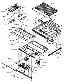Divider Block parts for Amana Top-Mount Refrigerator TS18RB-P1158407W from AppliancePartsPros.com