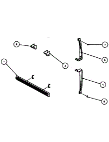 Bhkt Kit parts for Amana Top-Mount Refrigerator TS18RB-P1158407W from AppliancePartsPros.com