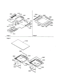 Shelving And Crisper Assemblies parts for Amana Top-Mount Refrigerator TS22VL-P1306502WL from AppliancePartsPros.com